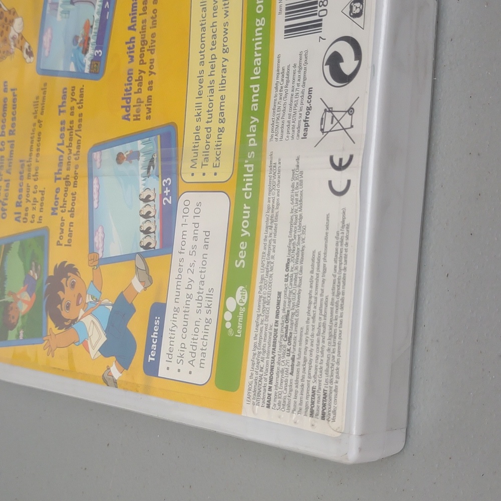 Leapster Go Diego Go Animal Rescuer Game - Picture 8 of 8